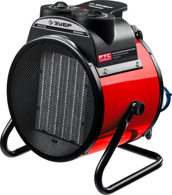 Электрическая тепловая пушка ТПК-5Р ЗУБР 5 кВт Электрическая тепловая пушка ТПК-5Р ЗУБР 5 кВт