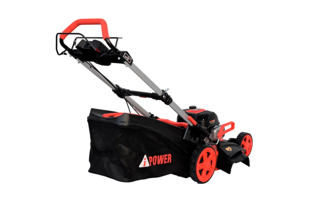 Складная газонокосилка бензиновая самоходная AM48S A-iPower