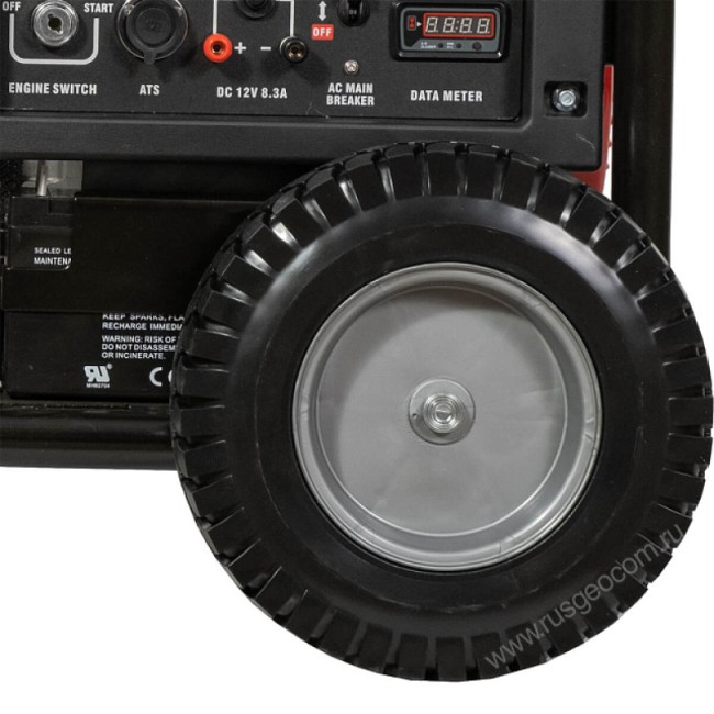 Комплект ручек и колес TSS для бензиновых генераторов SGG 9000 Комплект ручек и колес TSS для бензиновых генераторов SGG 9000