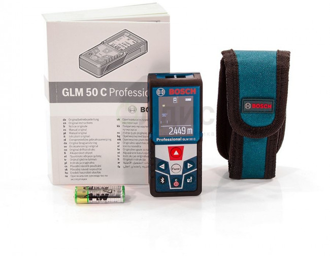 Лазерный дальномер Bosch GLM 50 C Professional (0.601.072.C00)