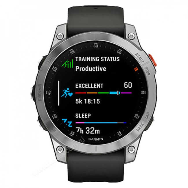 Часы Garmin Epix (Gen 2) серый стальной Часы Garmin Epix (Gen 2) серый стальной