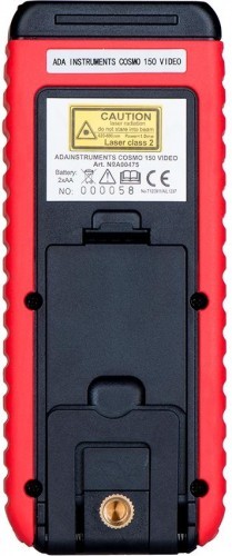 Лазерный дальномер ADA COSMO 150 Video с поверкой