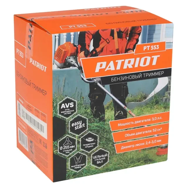 Бензиновый триммер Patriot PT 553 Бензиновый триммер Patriot PT 553