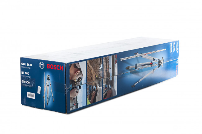 Комплект оптический нивелир Bosch GOL 26D штатив  рейка - 3 в 1
