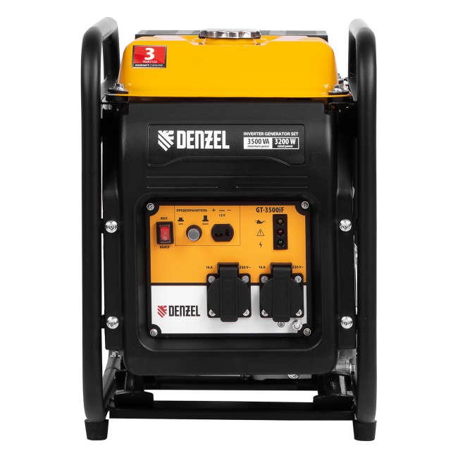 Генератор инверторный GT-3500iF, 3.5 кВт Denzel