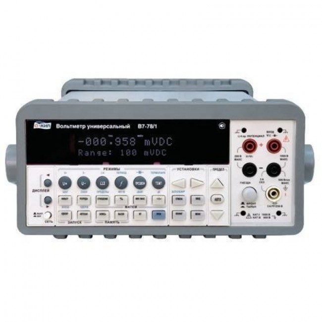 Вольтметр универсальный АКИП В7-78/1 Вольтметр универсальный АКИП В7-78/1