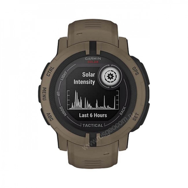 Часы Garmin Instinct 2 Solar Tactical коричневый
