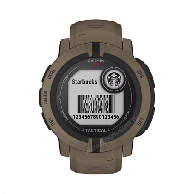 Часы Garmin Instinct 2 Solar Tactical коричневый