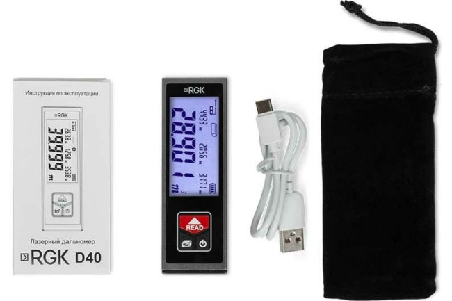 Лазерный дальномер RGK D40