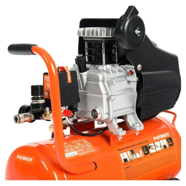 Компрессор поршневой масляный Patriot EURO 24-240 Компрессор поршневой масляный Patriot EURO 24-240