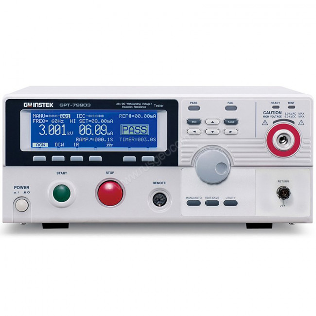 Измеритель параметров безопасности электрооборудования GW Instek GPT-79901 Измеритель параметров безопасности электрооборудования GW Instek GPT-79901