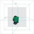 Лазерный уровень ADA TopLiner 3x360 Green