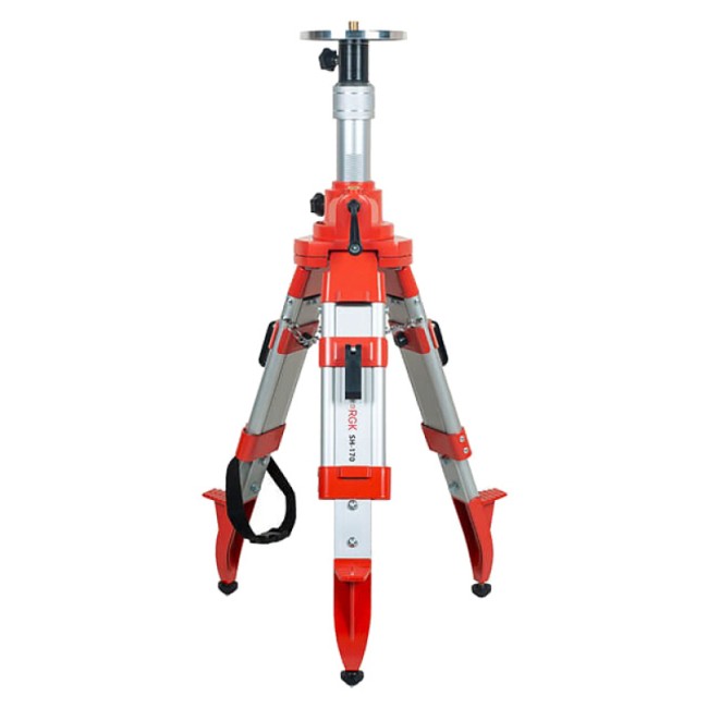 Комплект: ротационный нивелир RGK SP-100G + элевационный штатив RGK SH-170 + рейка RGK LR-2 + дальномер RGK DL100G Комплект: ротационный нивелир RGK SP-100G + элевационный штатив RGK SH-170 + рейка RGK LR-2 + дальномер RGK DL100G