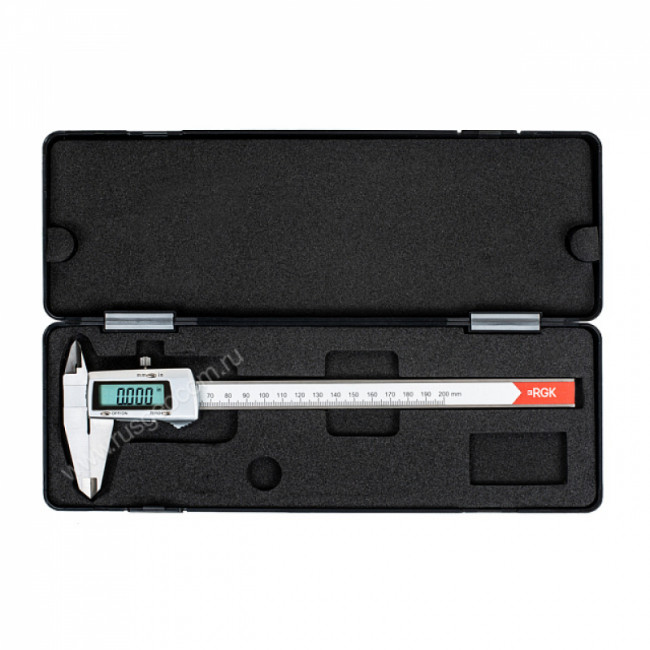 Электронный штангенциркуль RGK SC-200 (с поверкой) (ШЦЦ-I-200-0,01)