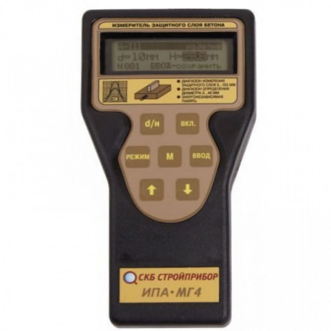 Измеритель защитного слоя бетона ИПА-МГ4