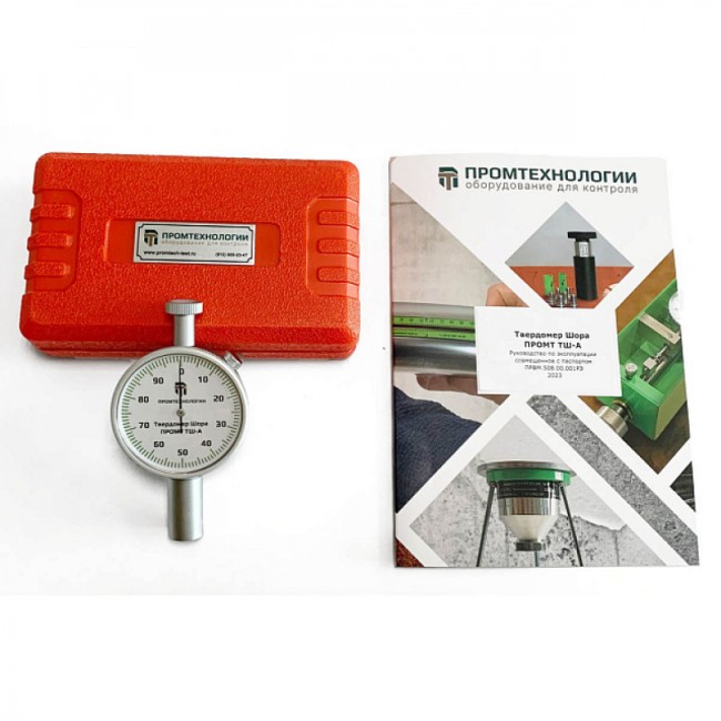 Твердомер Шора ПРОМТ ТШ-А (тип А) стандартная комплектация