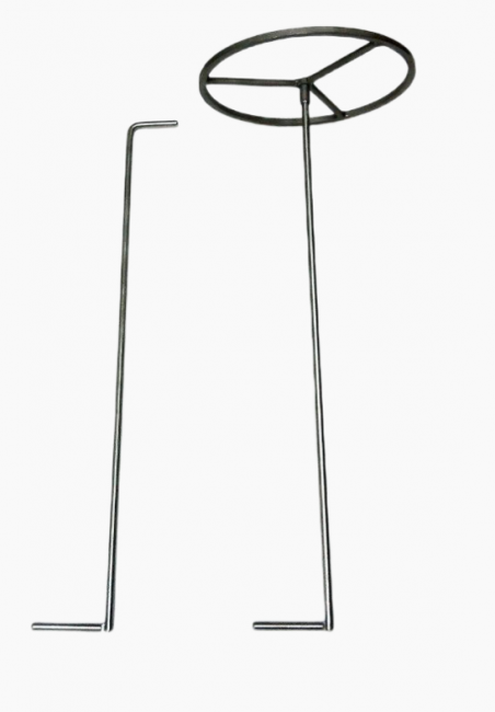 Стержень для установки спиралей с опорной площадкой Стержень для установки спиралей с опорной площадкой