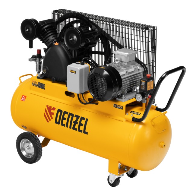 Компрессор воздушный ременной BCV 4000-T/100 Denzel