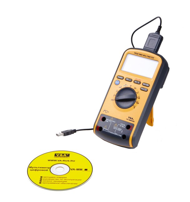 Мультиметр цифровой с повышенной защитой VA-MM40R