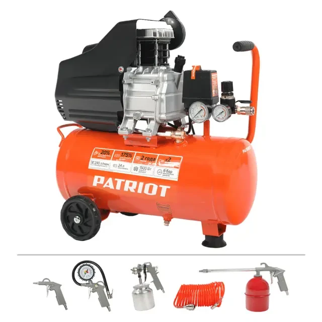 Компрессор поршневой масляный Patriot EURO 50-260K Компрессор поршневой масляный Patriot EURO 50-260K