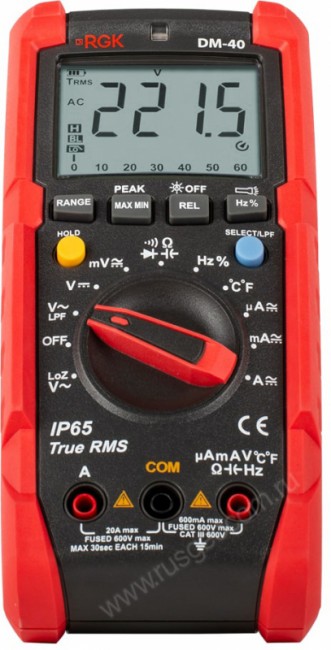 Мультиметр RGK DM-40 Мультиметр RGK DM-40