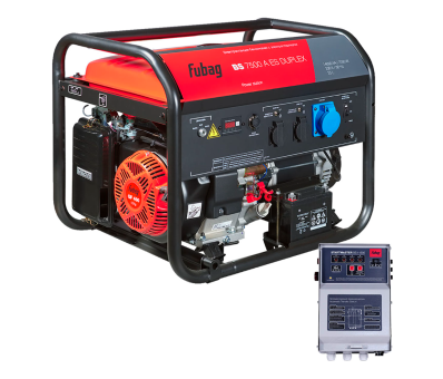 Бензиновый генератор FUBAG BS 7500 A ES DUPLEX Бензиновый генератор FUBAG BS 7500 A ES DUPLEX