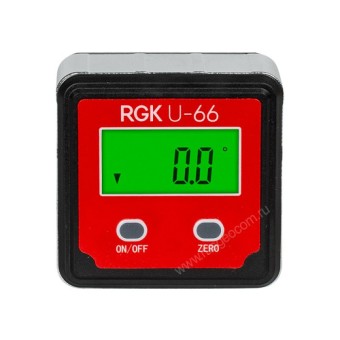 Электронный угломер RGK U-66 с калибровкой Электронный угломер RGK U-66 с калибровкой